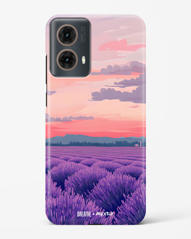 Lavender Fields Forever [BREATHE] Hard Case Phone Cover (Motorola)