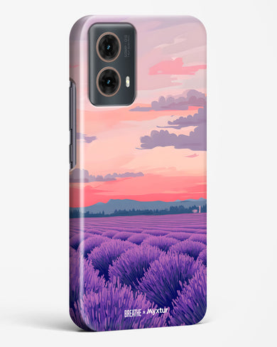 Lavender Fields Forever [BREATHE] Hard Case Phone Cover (Motorola)