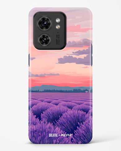 Lavender Fields Forever [BREATHE] Hard Case Phone Cover (Motorola)