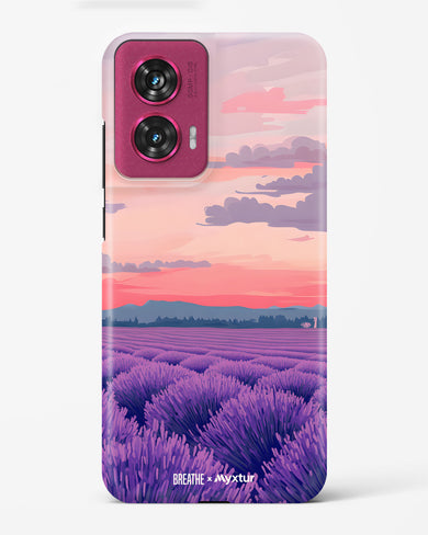 Lavender Fields Forever [BREATHE] Hard Case Phone Cover (Motorola)