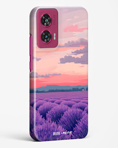 Lavender Fields Forever [BREATHE] Hard Case Phone Cover (Motorola)