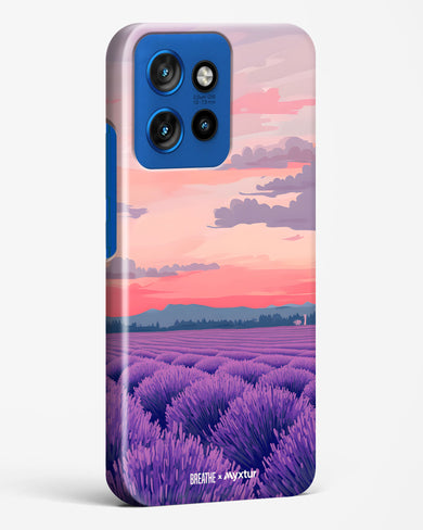 Lavender Fields Forever [BREATHE] Hard Case Phone Cover (Motorola)