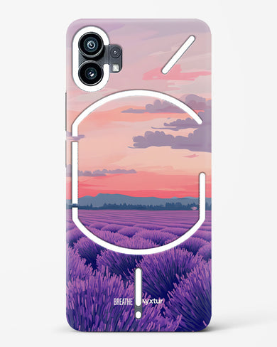 Lavender Fields Forever [BREATHE] Hard Case Phone Cover (Nothing)