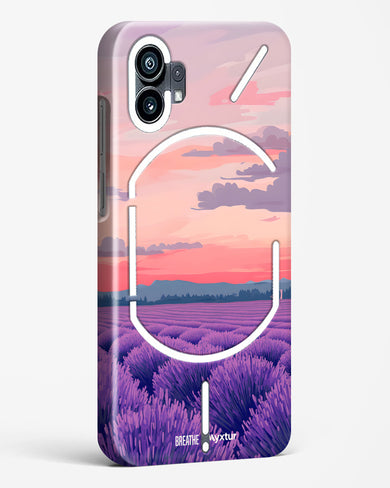 Lavender Fields Forever [BREATHE] Hard Case Phone Cover (Nothing)