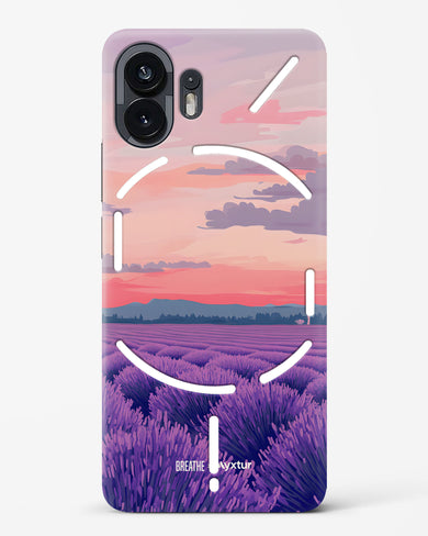 Lavender Fields Forever [BREATHE] Hard Case Phone Cover (Nothing)