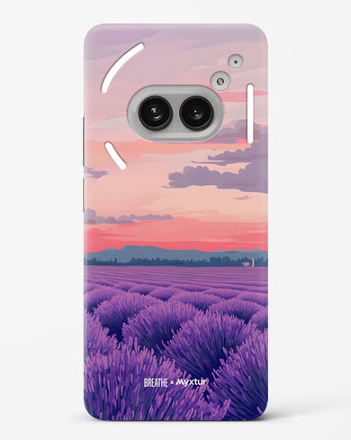 Lavender Fields Forever [BREATHE] Hard Case Phone Cover (Nothing)