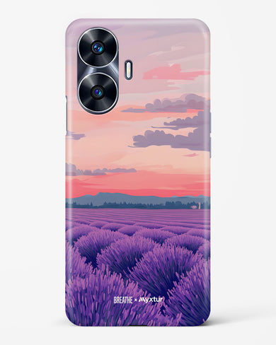 Lavender Fields Forever [BREATHE] Hard Case Phone Cover (Realme)