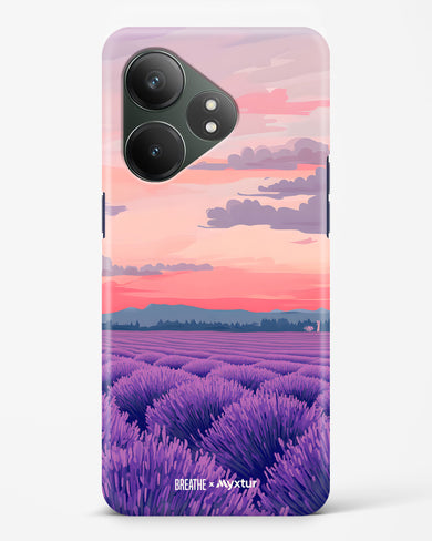 Lavender Fields Forever [BREATHE] Hard Case Phone Cover (Realme)