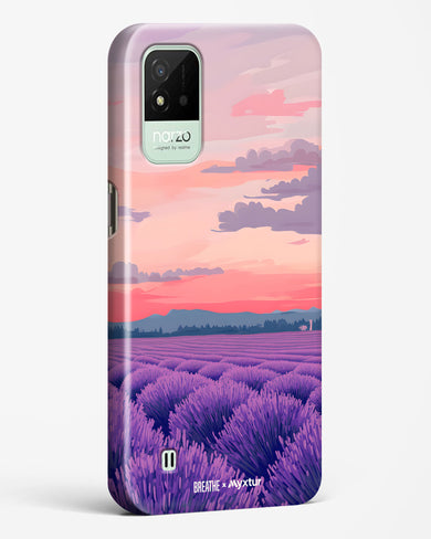 Lavender Fields Forever [BREATHE] Hard Case Phone Cover (Realme)