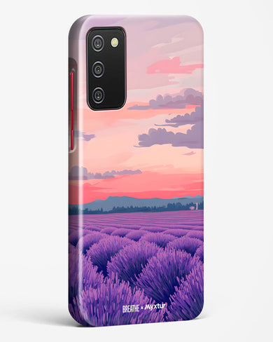 Lavender Fields Forever [BREATHE] Hard Case Phone Cover (Samsung)