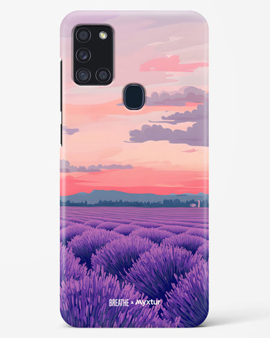 Lavender Fields Forever [BREATHE] Hard Case Phone Cover (Samsung)