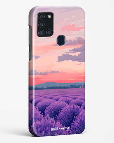 Lavender Fields Forever [BREATHE] Hard Case Phone Cover (Samsung)