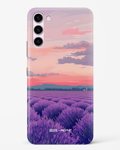 Lavender Fields Forever [BREATHE] Hard Case Phone Cover (Samsung)