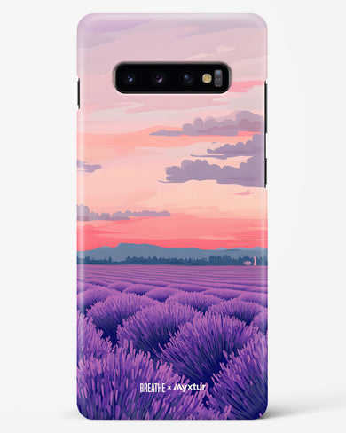 Lavender Fields Forever [BREATHE] Hard Case Phone Cover (Samsung)