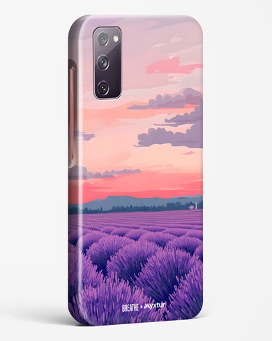 Lavender Fields Forever [BREATHE] Hard Case Phone Cover (Samsung)