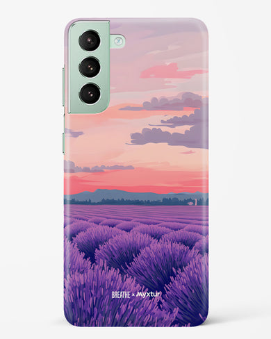 Lavender Fields Forever [BREATHE] Hard Case Phone Cover (Samsung)