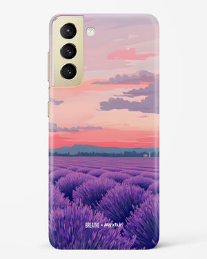 Lavender Fields Forever [BREATHE] Hard Case Phone Cover (Samsung)