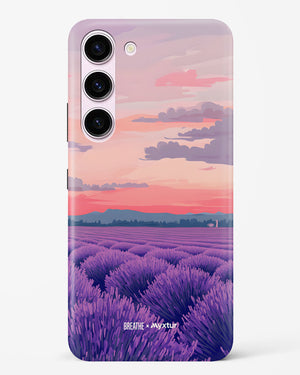 Lavender Fields Forever [BREATHE] Hard Case Phone Cover (Samsung)