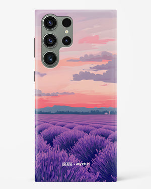 Lavender Fields Forever [BREATHE] Hard Case Phone Cover (Samsung)