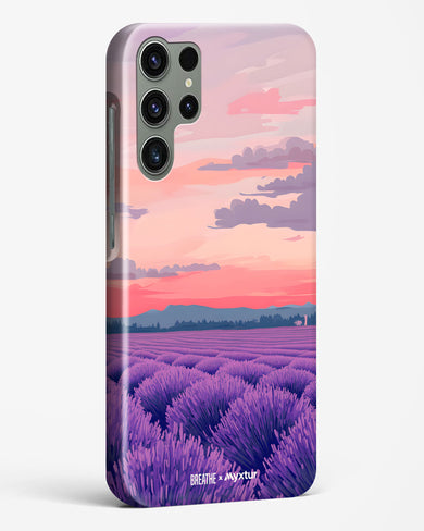 Lavender Fields Forever [BREATHE] Hard Case Phone Cover (Samsung)