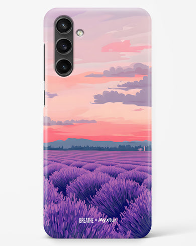 Lavender Fields Forever [BREATHE] Hard Case Phone Cover (Samsung)