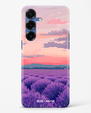Lavender Fields Forever [BREATHE] Hard Case Phone Cover (Samsung)