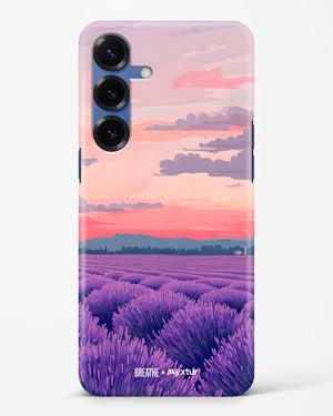 Lavender Fields Forever [BREATHE] Hard Case Phone Cover (Samsung)