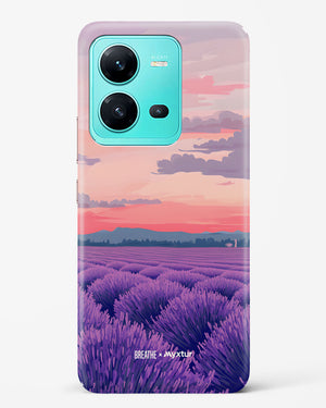Lavender Fields Forever [BREATHE] Hard Case Phone Cover (Vivo)