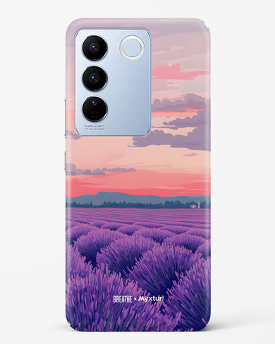Lavender Fields Forever [BREATHE] Hard Case Phone Cover (Vivo)