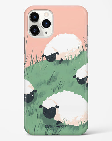 Marys Little Lambs [BREATHE] Hard Case Phone Cover (Apple)