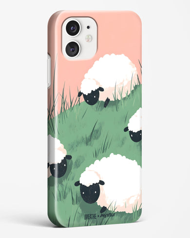 Marys Little Lambs [BREATHE] Hard Case Phone Cover (Apple)