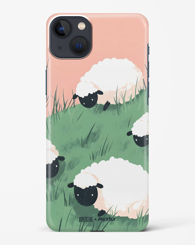 Marys Little Lambs [BREATHE] Hard Case Phone Cover (Apple)