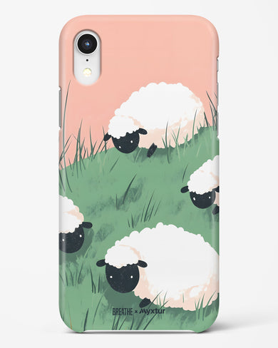 Marys Little Lambs [BREATHE] Hard Case Phone Cover (Apple)