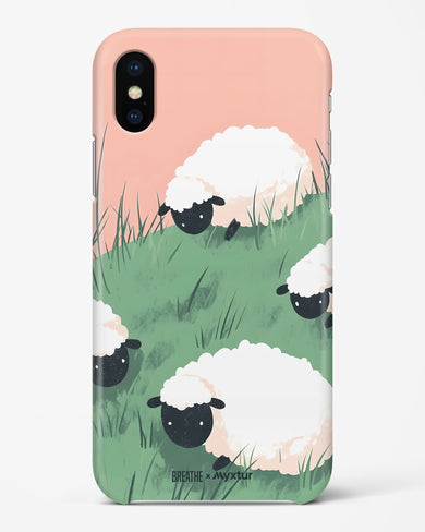 Marys Little Lambs [BREATHE] Hard Case Phone Cover (Apple)