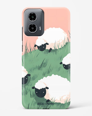 Marys Little Lambs [BREATHE] Hard Case Phone Cover (Motorola)