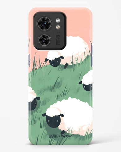 Marys Little Lambs [BREATHE] Hard Case Phone Cover (Motorola)