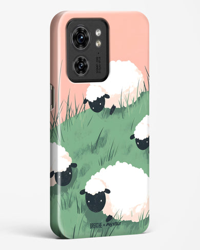 Marys Little Lambs [BREATHE] Hard Case Phone Cover (Motorola)