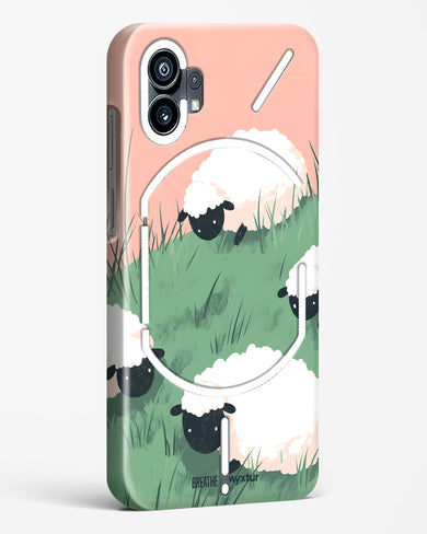 Marys Little Lambs [BREATHE] Hard Case Phone Cover (Nothing)