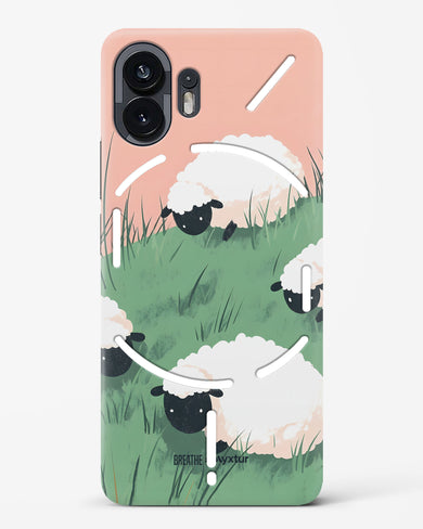 Marys Little Lambs [BREATHE] Hard Case Phone Cover (Nothing)