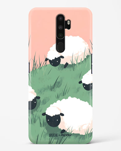 Marys Little Lambs [BREATHE] Hard Case Phone Cover (Oppo)