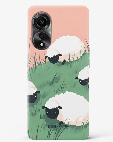 Marys Little Lambs [BREATHE] Hard Case Phone Cover (Oppo)