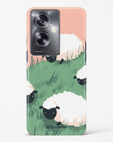 Marys Little Lambs [BREATHE] Hard Case Phone Cover (Oppo)