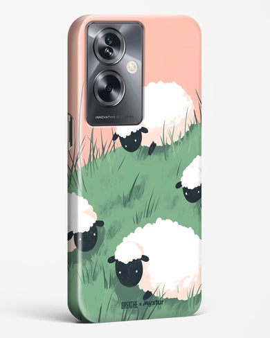 Marys Little Lambs [BREATHE] Hard Case Phone Cover (Oppo)