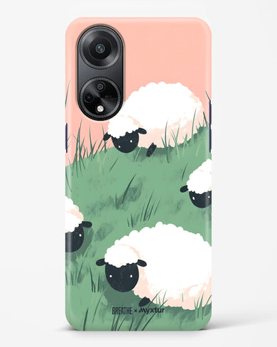 Marys Little Lambs [BREATHE] Hard Case Phone Cover (Oppo)