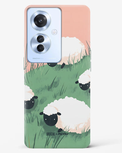 Marys Little Lambs [BREATHE] Hard Case Phone Cover (Oppo)