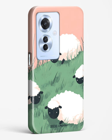 Marys Little Lambs [BREATHE] Hard Case Phone Cover (Oppo)