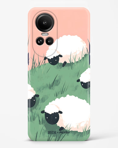 Marys Little Lambs [BREATHE] Hard Case Phone Cover (Oppo)