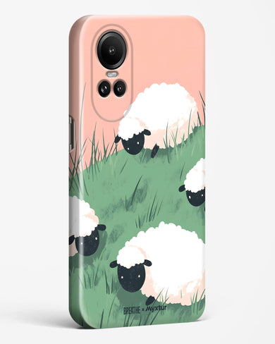 Marys Little Lambs [BREATHE] Hard Case Phone Cover (Oppo)