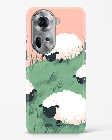 Marys Little Lambs [BREATHE] Hard Case Phone Cover (Oppo)