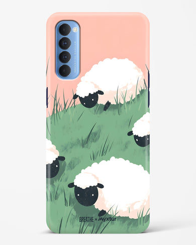 Marys Little Lambs [BREATHE] Hard Case Phone Cover (Oppo)